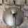 Kaiser Idell 6561 Super Tischlampe mit Schwanenhals und vernickelter Metalloberfläche. Restauriertes Vintage-Original mit markanter Formgebung und Patina.