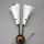 Zweiflammige Wandleuchte aus Messing und Acryl Gold Weiß 1950er Mid-Century Vintage