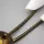 Zweiflammige Wandleuchte aus Messing und Acryl Gold Weiß 1950er Mid-Century Vintage