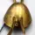 Zweiflammige Mid-Century Wandleuchte aus Messing und Glas 1950er Vintage