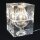 Alessandro Mendini Cubosfera Tischlampe Acrylglas 1968 Space Age Vintage
