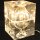 Alessandro Mendini Cubosfera Tischlampe Acrylglas 1968 Space Age Vintage