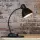 Kandem Tischlampe Metall Bakelit Schwarz 1930er Bauhaus Vintage