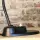 Kandem Tischlampe Metall Bakelit Schwarz 1930er Bauhaus Vintage