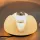 Peill & Putzler White Wave Tischlampe weiß 1970er Space Age Vintage