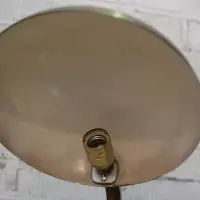 Gebr. Cosack Tischlampe aus Messing 1930er Bauhaus-Stil Vintage
