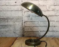 Gebr. Cosack Tischleuchte in Messing * Bauhaus * 1940er *...