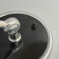 Kaiser Idell 6631 Präsident Tischlampe von Christian Dell ohne sichtbare Prägung. Restauriertes Vintage-Original mit klassischer Bauhaus-Formensprache.