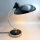 Kaiser Idell 6631 Präsident Tischlampe von Christian Dell ohne sichtbare Prägung. Restauriertes Vintage-Original mit klassischer Bauhaus-Formensprache.