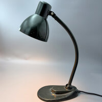 Kandem Tischlampe Modell 967 zugeschrieben Dunkelgrün 1930er Bauhaus Vintage