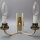 Skandinavische zweiflammige Wandlampe Messing Opalglas 1960er Mid-Century Vintage