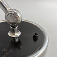 Kaiser Idell 6631 Präsident Schreibtischlampe Schwarz 1950er Bauhaus Vintage