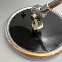 Kaiser Idell 6631 Präsident Schreibtischlampe Schwarz 1950er Bauhaus Vintage