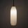 Peill & Putzler „Verona“ Pendelleuchte von Aloys F. Gangkofner – geripptes Opalglas – 1950er – Mid-Century Vintage