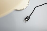 HALA Industrie Tischleuchte aus Metall in Elfenbein * 1940er/1950er * Bauhaus * Vintage