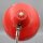 Szarvasi Tischleuchte Rot mit Schwanenhals – 1970er Space Age Vintage