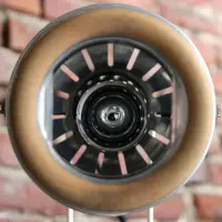 Original Hanau Sollux Arztleuchte nach Dr. Cemach – Chrom & Cremeweiß – 1930er Bauhaus Vintage