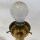 Kugel-Tischleuchte aus Messing mit Opalglas – 1970er Hollywood Regency Vintage