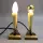 Paar Messing-Tischleuchten – 1950er/60er Mid-Century – E14 – Vintage