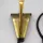 Paar Messing-Tischleuchten – 1950er/60er Mid-Century – E14 – Vintage