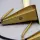 Paar Messing-Tischleuchten – 1950er/60er Mid-Century – E14 – Vintage