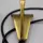 Paar Messing-Tischleuchten – 1950er/60er Mid-Century – E14 – Vintage