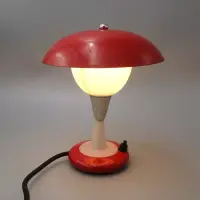 Pilz-Tischleuchte „Piccolo Fungo“ Rot...