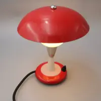 Pilz-Tischleuchte „Piccolo Fungo“ Rot...
