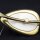 Messing Wandleuchte mit geriffeltem Opalglas – 1950er Mid-Century Vintage