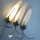 Kolarz Wandlampe– mattes Chrom & satiniertes Glas – 1980er Art-Déco-Revival Vintage