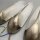 Kolarz Wandlampe– mattes Chrom & satiniertes Glas – 1980er Art-Déco-Revival Vintage