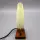 Tischlampe Nachttischlampe - Strukturglas, Holz & Messing 1970er Mid-Century Modern * Vintage