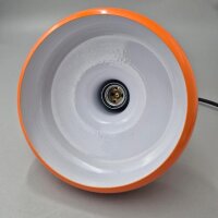 Orange Pendelleuchte im Scandi Style – E27 Metallfassung – Ø 20 cm