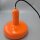 Orange Pendelleuchte im Scandi Style – E27 Metallfassung – Ø 20 cm