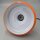 Orange Pendelleuchte im Scandi Style – E27 Metallfassung – Ø 20 cm