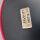 Hillebrand Tischlampe mit Pressglas – Rot & Chrom – 1970er Space Age Vintage