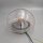Glashütte Limburg Wand- und Deckenlampe aus Bubbleglas – 1960er Mid-Century Vintage