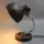 Kaiser Idell 6722-T Baby Dell Tischlampe von Christian Dell mit geprägtem Dom. Restauriertes Vintage-Original der 1950er für Designliebhaber und Sammler.