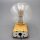 Dietsche Wandlampe in Beige mit Bubbleglas – 1980er Retro Vintage